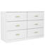 Commode 6 chambres en blanc