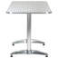 Rectangular Outdoor Bar Table - 120 cm W 60 cm D