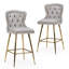 Tabourets de bar modernes, tabourets de bar à hauteur de comptoir pour îlot de cuisine-117568836