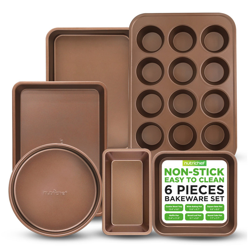 Ensemble 6 pièces NutriChef antiadhésif
