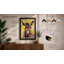 Colourful Llama Modern 1 Piece Single Picture Frame Wall Art-136672751-136672755