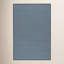 Herringbone Navy Machine Printed Washable Rug-1683759049