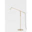 Dorset - 1 Light Floor Lamp By Mark D. Sikes - Aged Brass Frame - Cream Shade