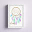 «Pastel Dreamcatcher II», reproduction encadrée-602298591