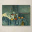 «The Peppermint Bottle 1893-95» par Paul Cezanne - reproduction d'art sur toile-308109287