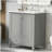 30-inch bath sink set, multi-functional bath cabinet with door and drawer, solid wood frame and MDF board-42838490