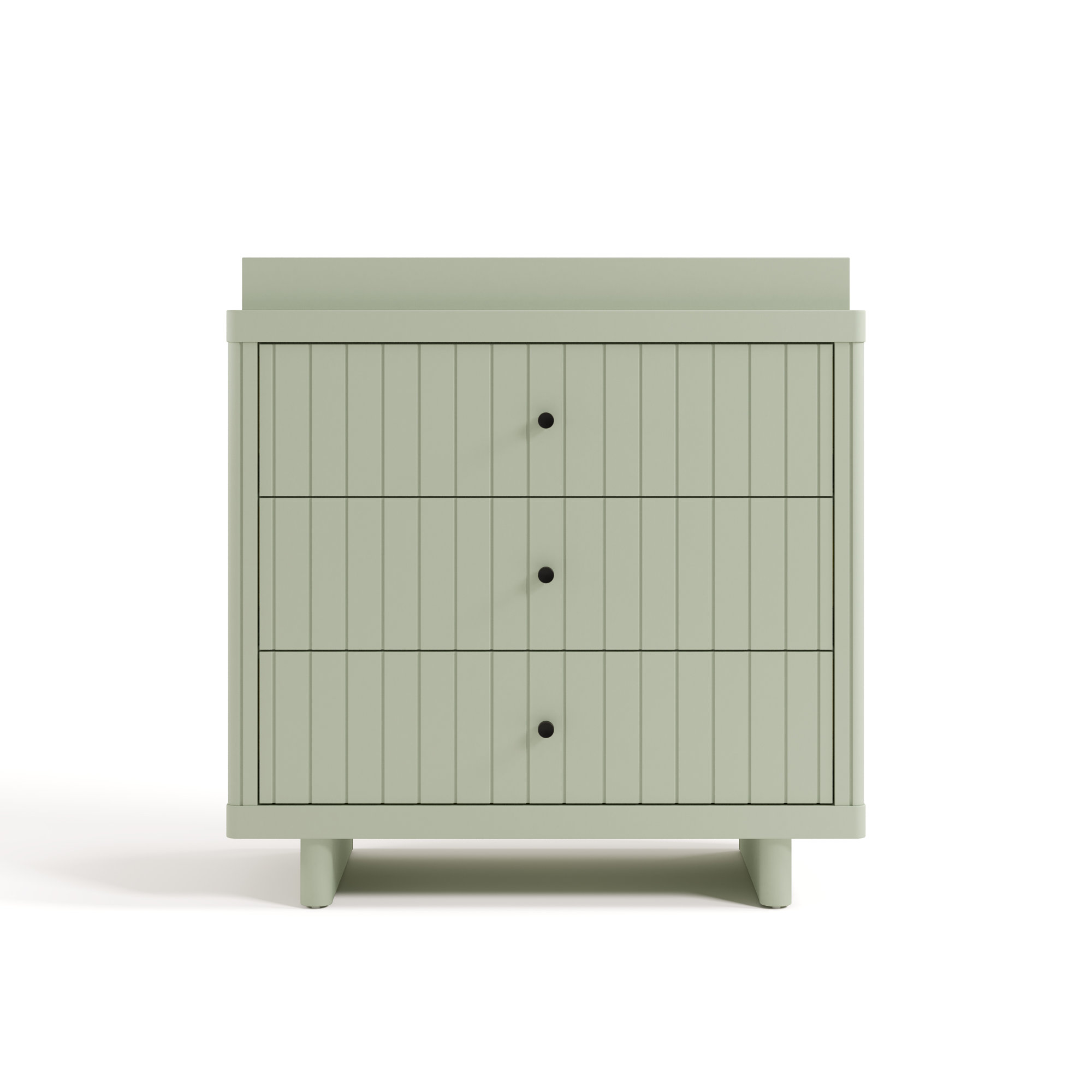 Kyoto 3 Drawer Chest with Topper, Sage