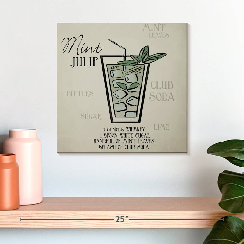 Yarlin Mint Julip Single Layered, 16" H x 16" W