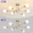 Sevin 6 - Light 25.2'' Sputnik Cylinder Flush Mount-623834783