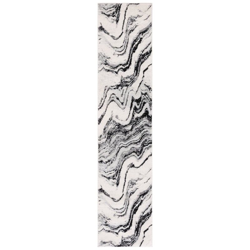 Tapis en polypropylène résistant aux taches BuckHill, Tapis de couloir 2 pi x 9 pi