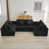 Black Chenille