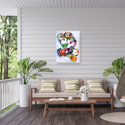 Rouleau bolologien sur toile