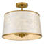 Plafonnier semi-encastré 3 lumières Windley