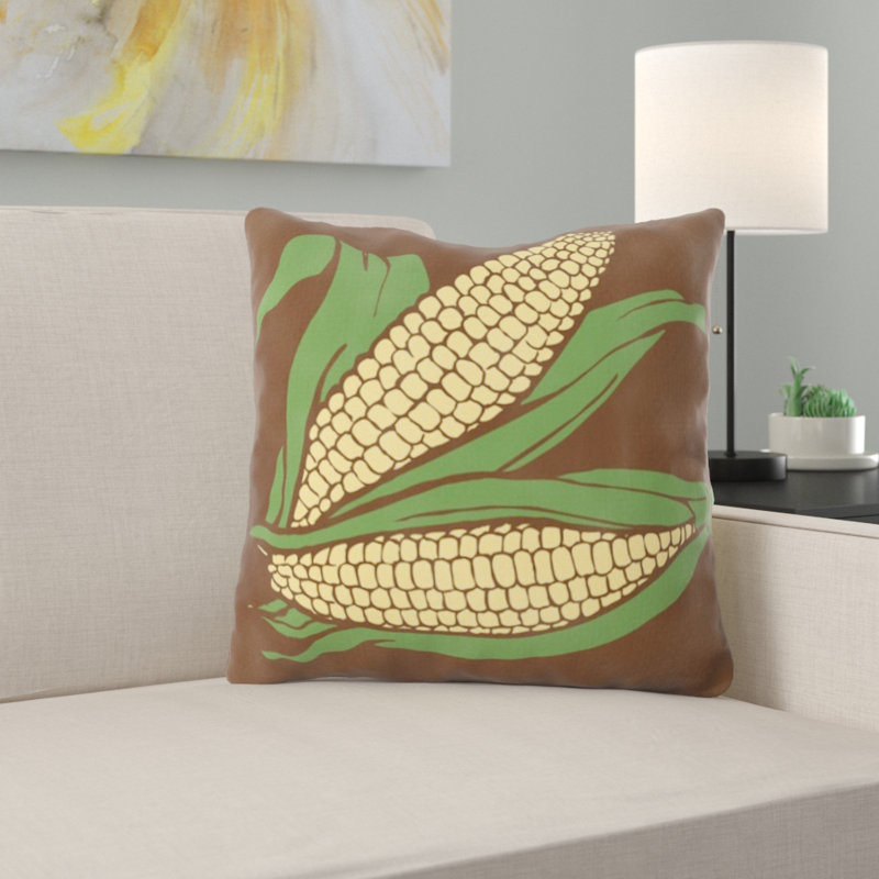 Coussin décoratif maïs doux