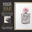 Perfume Bottle Framed Print - Solid Wood-2097158381