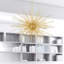 9 Light Starburst Chandelier – 30” Diameter, Gold Leaf Finish – Modern Ceiling Light for Dining Room, Living Room, Bedroom-1676324549