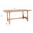 Wishbone Base Mango Wood Dining Table