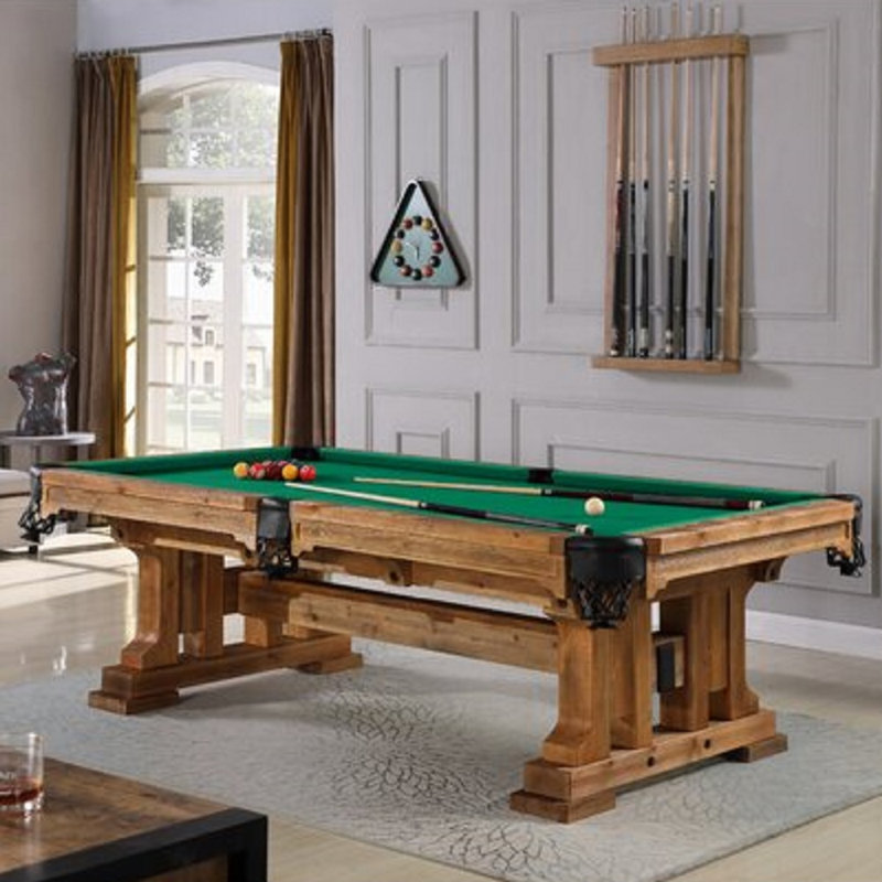 Colorado Slate Pool Table with Professional Installation Included, 7', Championship Green, Yes
