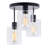 Braefell Glass Semi Flush Mount