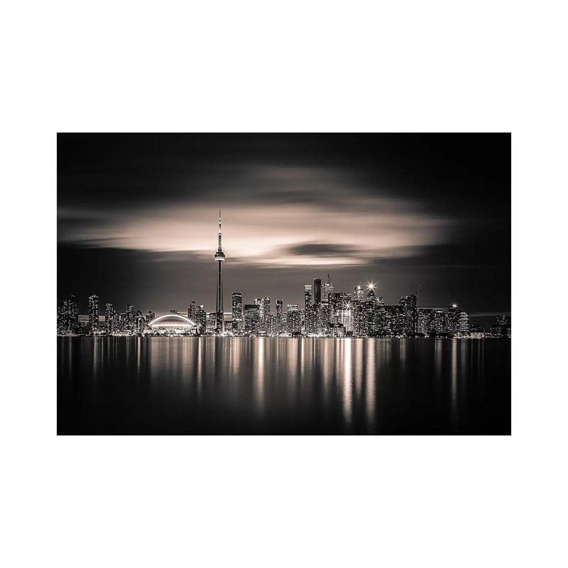 Toronto 1 Piece Wall Art on Canvas, 30.48cm H x 45.72cm W x 1.91cm D, Wrapped Canvas