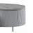 Gray High Gloss & Chrome Finish Coffee Table