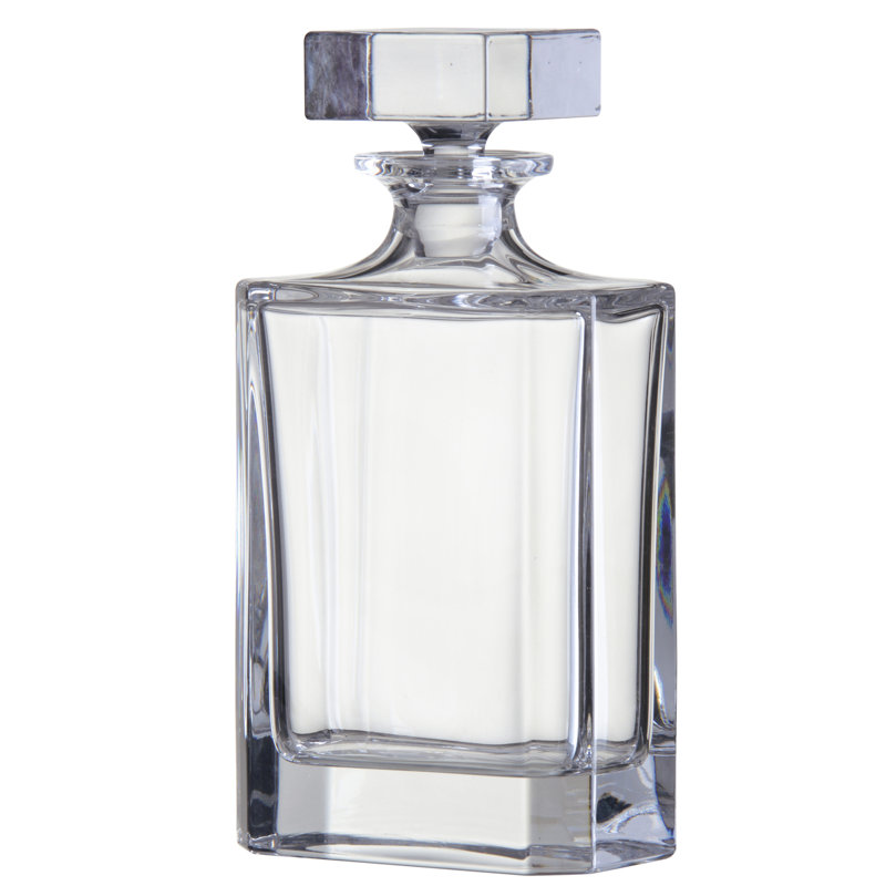 Plain Rectangular Decanter