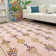 Alfa Rich Moroccan Light Pink Washable Area Rugs for Living Room Bedroom Girls Decor Pet Friendly