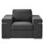 Chaise avec accoudoirs en tissu Gianna-280446366