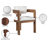 Sacha Frink Upholstered Dining Arm Chair-990218025-990218017