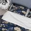Cobalt Chinoiserie Garden Victorian Pattern - Ensemble de housse de couette à motif floral-1177531070