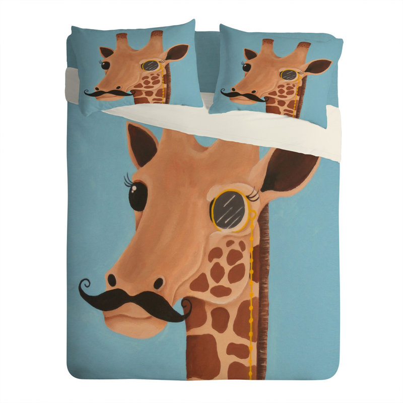 Taie d'oreiller Mandy Hazell Gentleman Giraffe, Très grand
