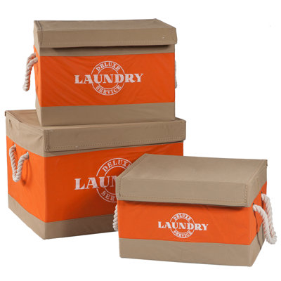Breakwater Bay Fabric Crate