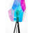 65'' Black Tripod Floor Lamp