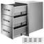 15.7'' Stainless Steel Drop-In Drawers