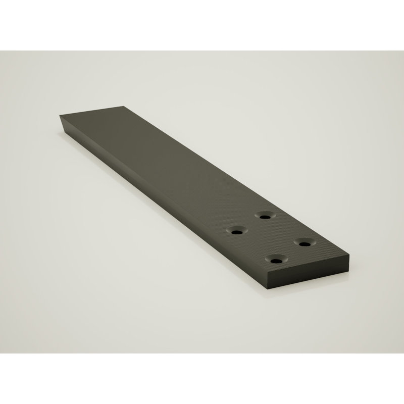 14 po x 2 po x 0,4 po Support de support mural en fibre de carbone avec barre de carbone The Original