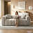 102.7" Oversized Cloud Compressed Sofa-2033015959