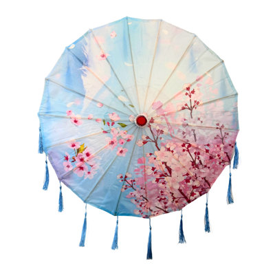 Parasol en soie 33 po Classic Asian