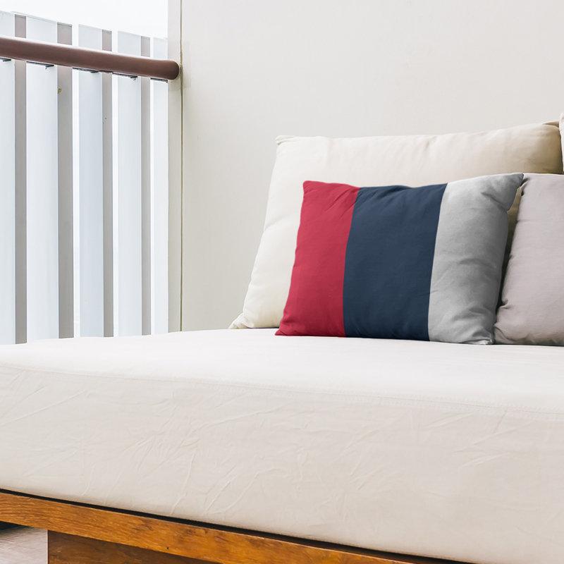 Coussin intérieur/extérieur, Côté blanc / Milieu marine