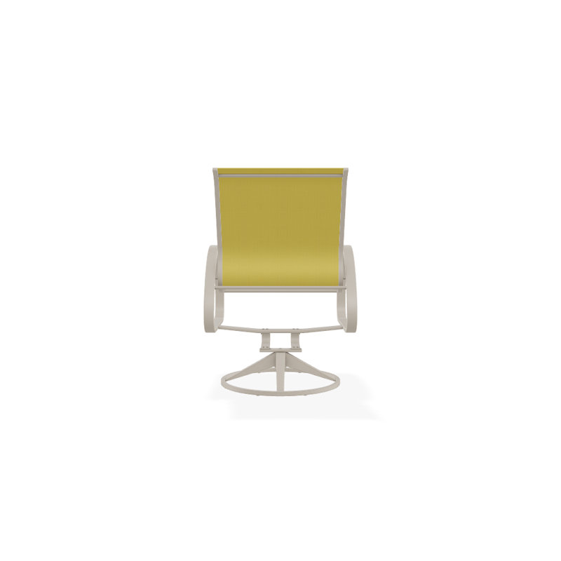 Aruba 1 Outdoor Dining Armchair, Textured Desert, Yellow 43D