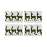 Vegan Leather Retangle Placemats