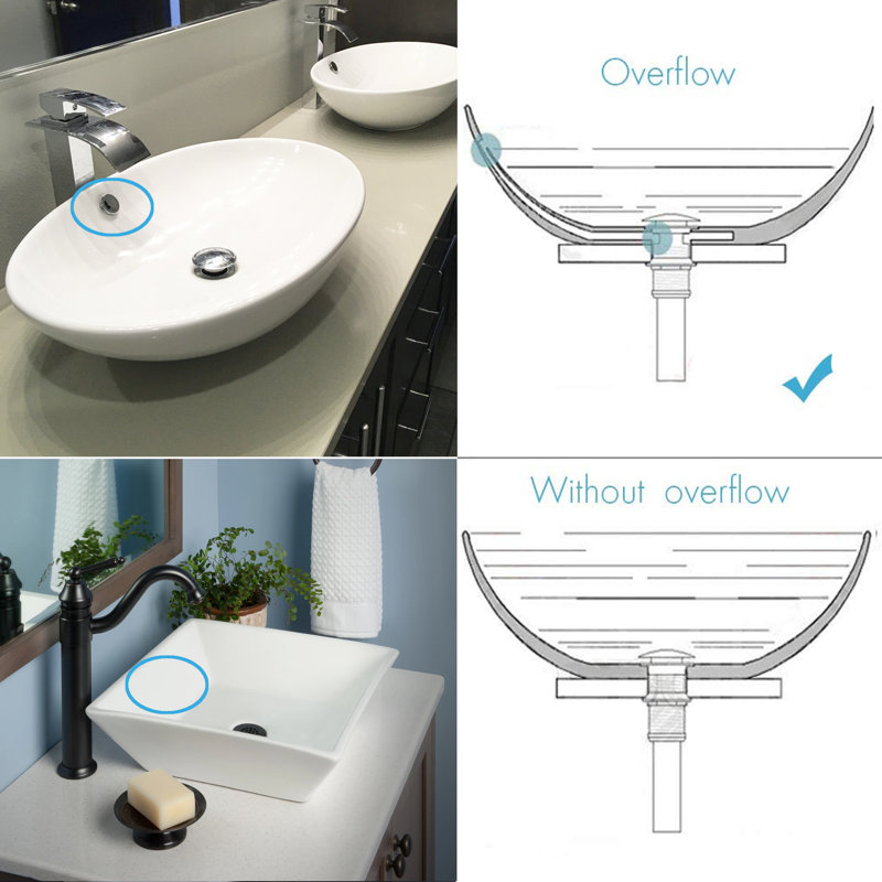 2.6'' W Pop-Up Bathroom Sink Drain, Oil Rubbed Bronze
