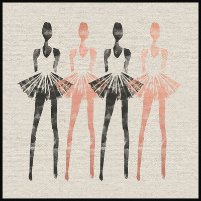 « juxtaposées ii », reproduction de structure sur toile