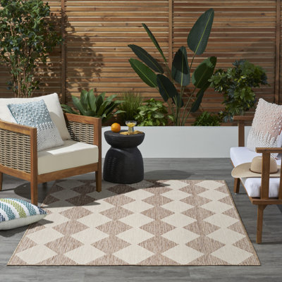 Tapis intérieur / extérieur rectangulaire Positano