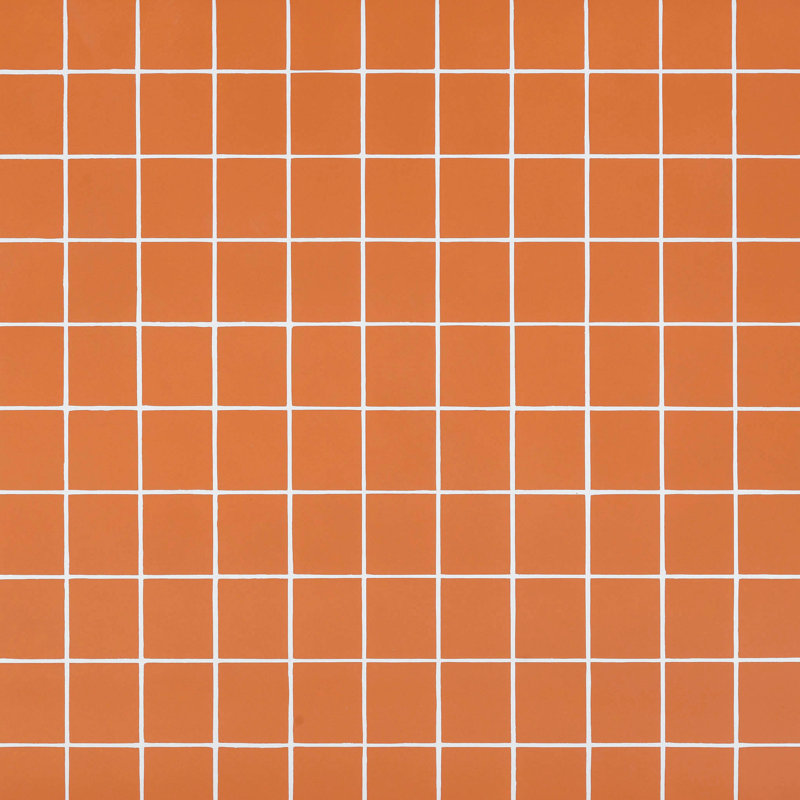 Table basse d'intérieur / extérieur Tile, Orange