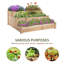 Wood Raised Garden Bed