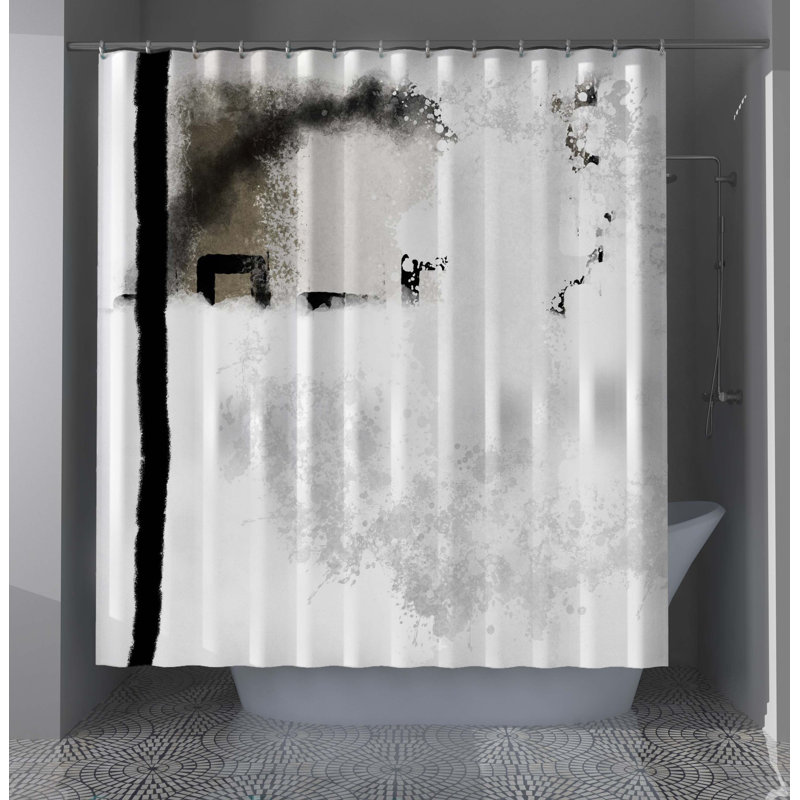 Abstract Shower Curtain