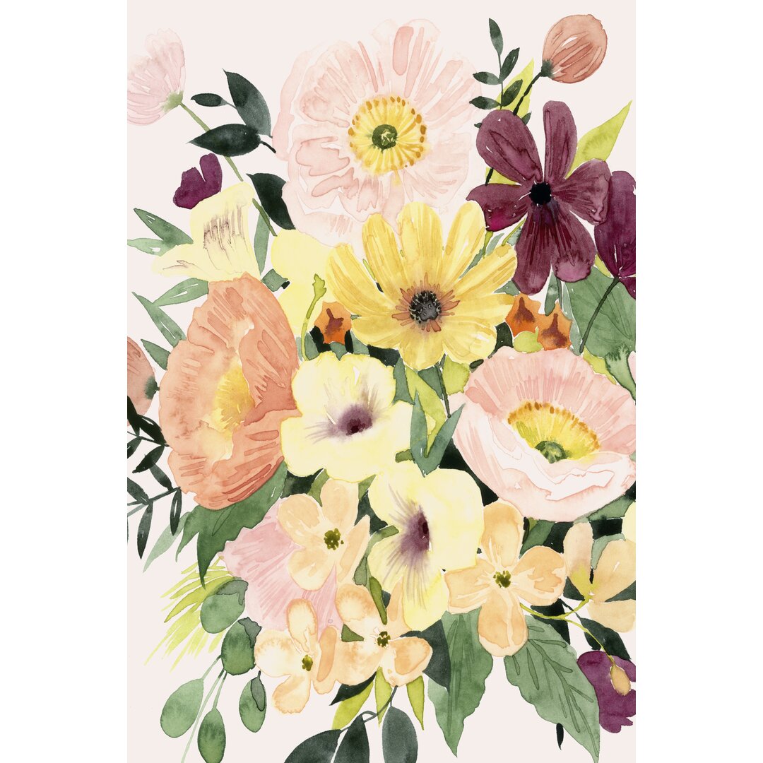 Leinwandbild Floralist I von Grace Popp