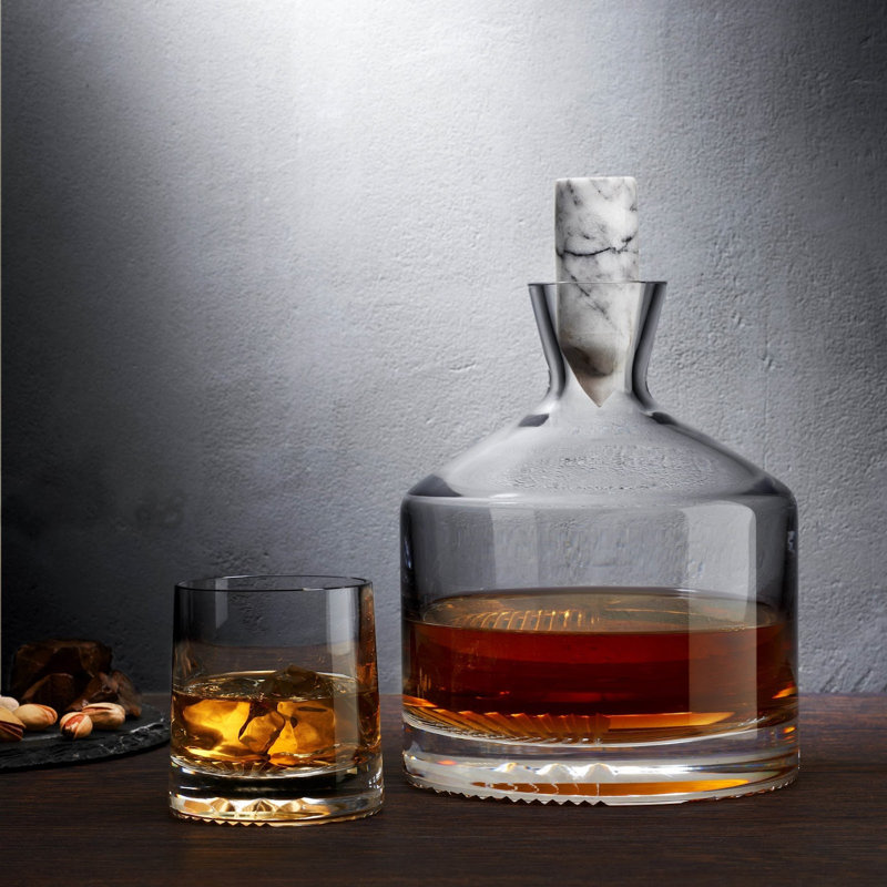 Alba 3 - Piece Whiskey Decanter Set