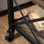 Table d'appoint, finition brune
