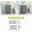 Ensemble de meuble-lavabo autoportant 20 po avec comptoir en céramique 20 po-26917780